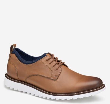 Details about   592073 WT50 Men's Shoes Size 9.5 M Brown Leather Johnston Murphy Walk Test 